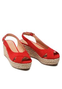 Jenny - JENNY Espadryle TS5249-01 Czerwony. Kolor: czerwony. Materiał: materiał #8