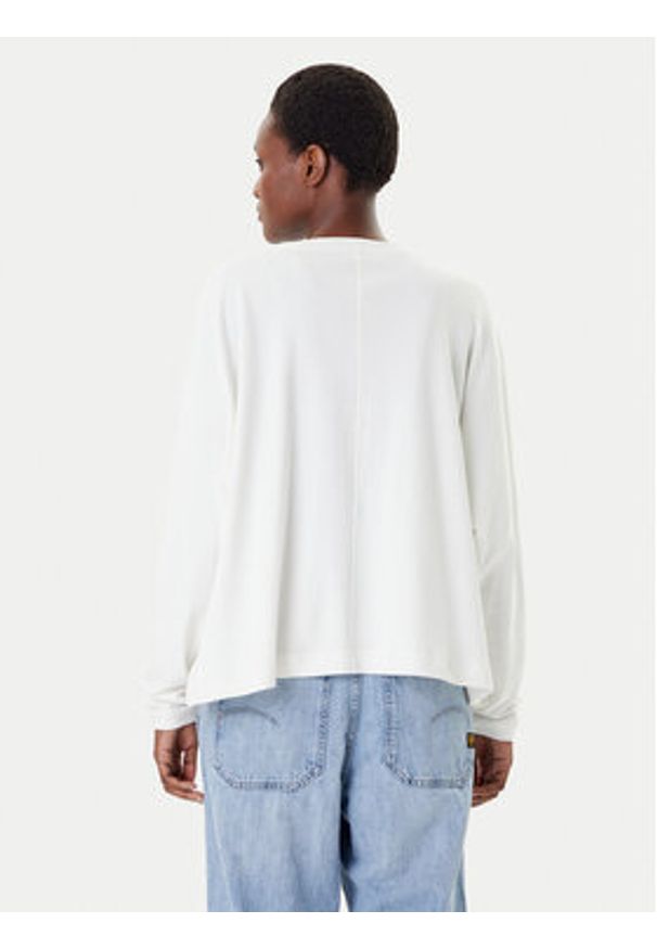 G-Star RAW - G-Star Raw Bluzka D27742-D976 Biały Oversize. Kolor: biały. Materiał: bawełna