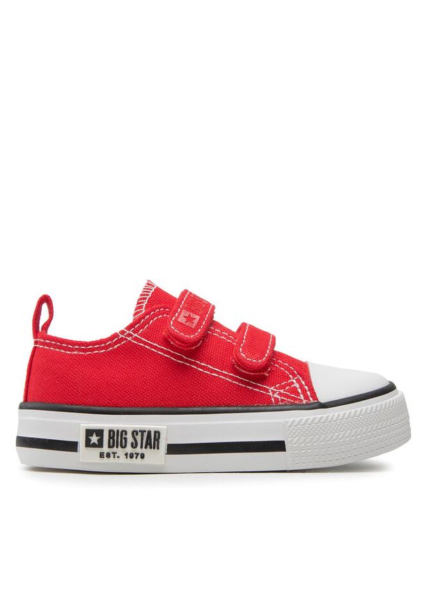 BIG STAR SHOES - Trampki Big Star Shoes. Kolor: czerwony