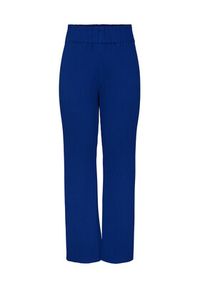 YAS Spodnie materiałowe 26028051 Niebieski Regular Fit. Kolor: niebieski. Materiał: syntetyk #3