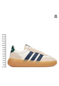 Adidas - adidas Sneakersy Barreda Decode JP6729 Kremowy. Kolor: kremowy. Materiał: skóra, zamsz #4