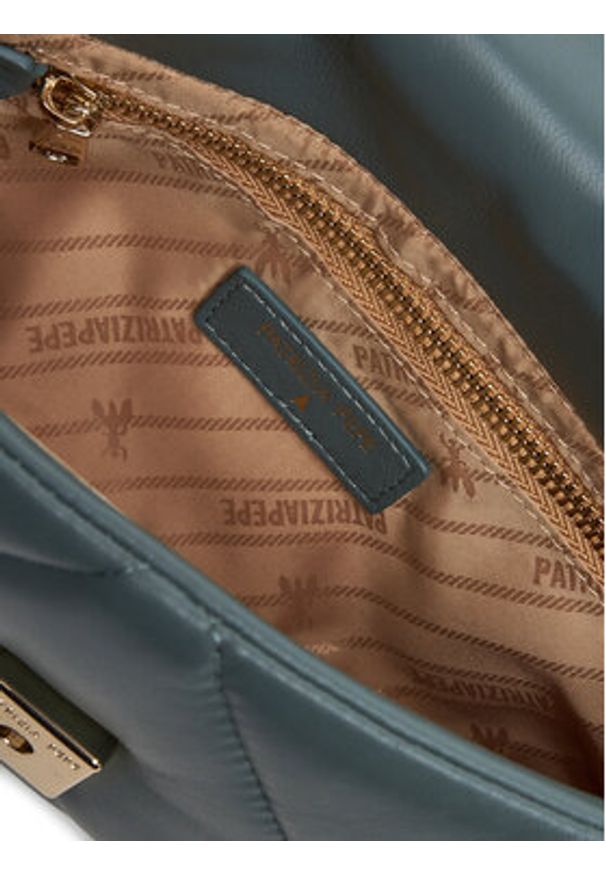 Patrizia Pepe Torebka CB0084/L006-G600 Zielony. Kolor: zielony. Materiał: skórzane
