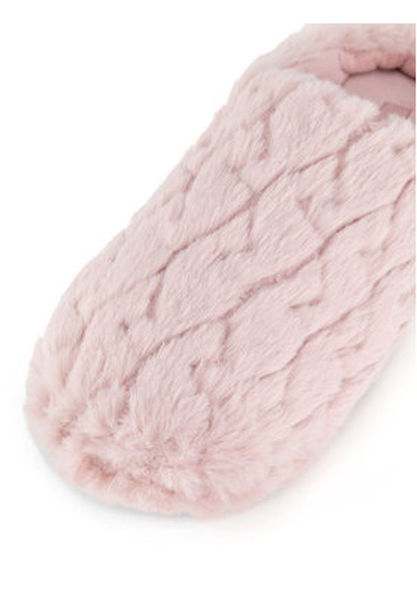 DeeZee Kapcie WFA3223-1 Różowy. Kolor: różowy. Materiał: materiał