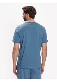 Lyle & Scott T-Shirt Plain T-Shirt TS400VOG Niebieski Regular Fit. Kolor: niebieski. Materiał: bawełna