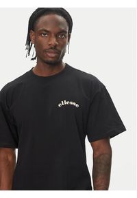 Ellesse T-Shirt Canoci SHZ21847 Czarny Loose Fit. Kolor: czarny. Materiał: bawełna