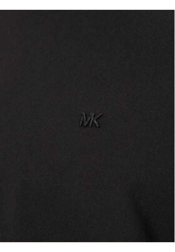 Michael Kors T-Shirt CR451V9HFK Czarny Regular Fit. Kolor: czarny. Materiał: syntetyk, bawełna