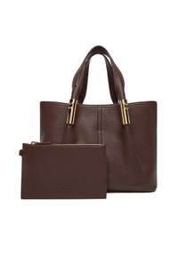 Elisabetta Franchi Torebka BS-42A-56E2-V400 Brązowy. Kolor: brązowy. Materiał: skórzane