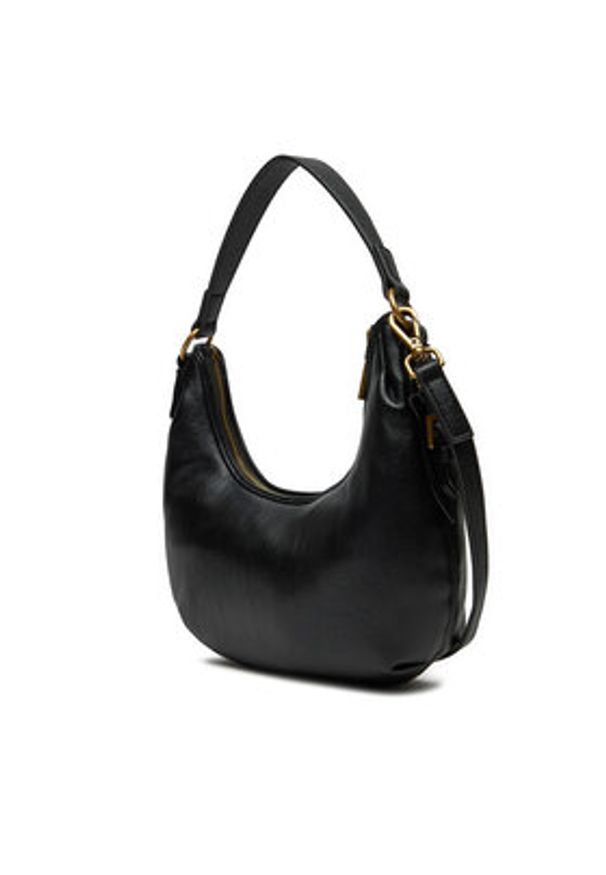 Love Moschino - LOVE MOSCHINO Torebka JC4273PP0LKB0000 Czarny. Kolor: czarny. Materiał: skórzane