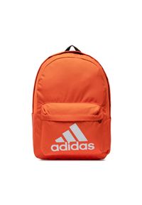 Adidas - adidas Plecak Clsc Bos Bp HM9143 Pomarańczowy. Kolor: pomarańczowy. Materiał: materiał