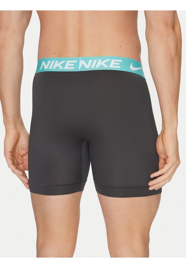 Nike Komplet 3 par bokserek Brief 0000KE1157 Szary. Kolor: szary. Materiał: syntetyk