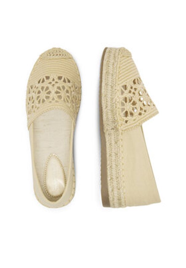 Jenny - JENNY Espadryle WSS21119-01 Beżowy. Kolor: beżowy. Materiał: materiał