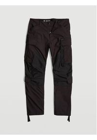 G-Star RAW - G-Star Raw Spodnie materiałowe Rovic Zip 3D D25219-D308 Czarny Loose Fit. Kolor: czarny. Materiał: bawełna #5