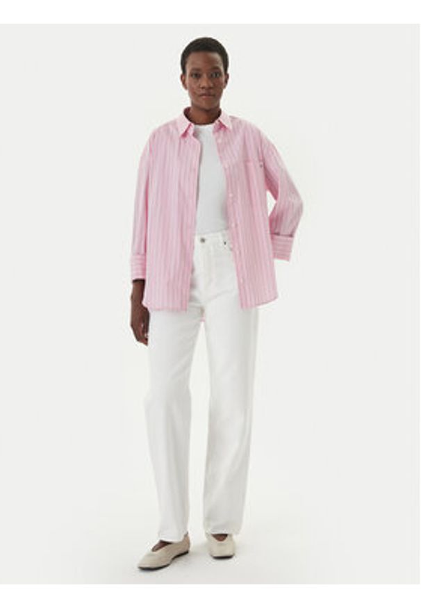 Tommy Jeans Jeansy Layla DW0DW22773 Biały Slim Fit. Kolor: biały