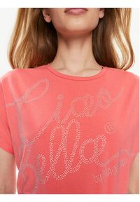 Fracomina T-Shirt FP22ST3004J401N5 Różowy Regular Fit. Kolor: różowy. Materiał: bawełna