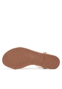 DeeZee Sandały MT0076-25S02 Écru. Materiał: skóra