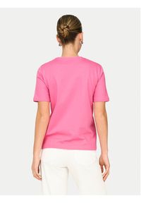 only - ONLY T-Shirt Freja 15367970 Różowy Regular Fit. Kolor: różowy. Materiał: bawełna #2