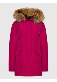 Woolrich Kurtka zimowa Arctic Raccoon CFWWOU0538FRUT0001 Różowy Regular Fit. Kolor: różowy. Materiał: bawełna. Sezon: zima