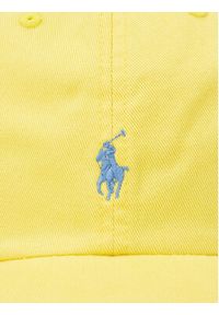 Polo Ralph Lauren Czapka z daszkiem 323785653053 Żółty. Kolor: żółty. Materiał: bawełna, materiał