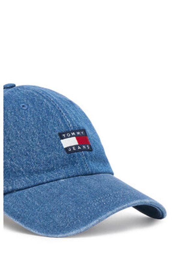 Tommy Jeans Czapka z daszkiem AM0AM14324 Niebieski. Kolor: niebieski. Materiał: bawełna
