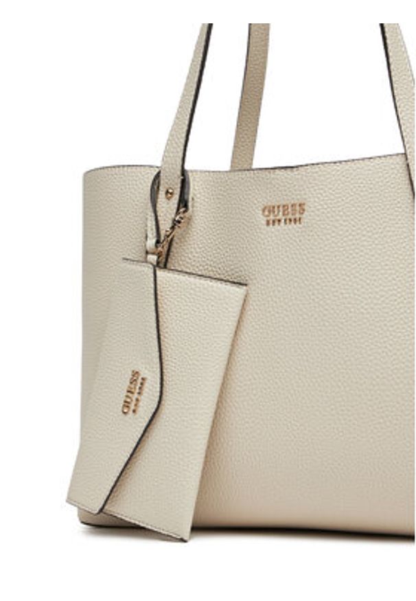 Guess Torebka HWPG96 48230 Écru. Materiał: skórzane