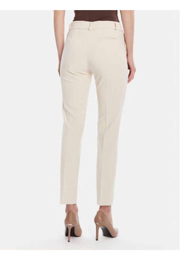 Rinascimento Chinosy CFC0126225003 Beżowy Slim Fit. Kolor: beżowy. Materiał: syntetyk