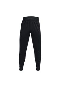 Spodnie do biegania Under Armour Fleece®. Kolor: czarny. Materiał: bawełna. Sport: bieganie, fitness #1
