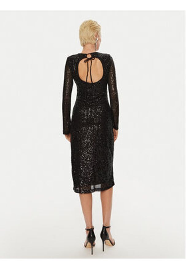 Bruuns Bazaar Sukienka koktajlowa Ellliane BBW4190 Czarny Slim Fit. Kolor: czarny. Materiał: syntetyk. Styl: wizytowy