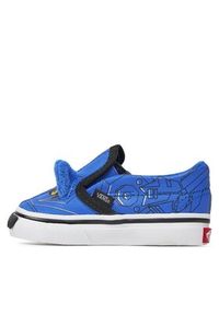 Vans Tenisówki Slip-On V Cyber Wolf VN000BVDY311 Szary. Zapięcie: bez zapięcia. Kolor: szary. Materiał: materiał #3