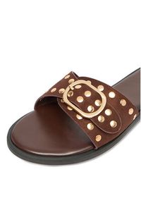 DeeZee Klapki CEO-LB-F9963-YLD Brązowy. Kolor: brązowy. Materiał: materiał #7