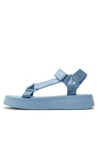 Calvin Klein Jeans Sandały Sandal Velcro Webbing Dc YW0YW01353 Niebieski. Kolor: niebieski. Materiał: materiał #2