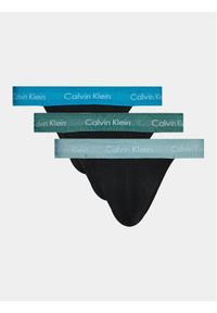 Calvin Klein Underwear Komplet 3 par slipów Jock Strap 000NB3363A Czarny. Kolor: czarny. Materiał: bawełna #1