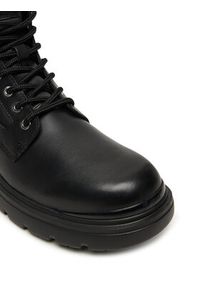 Karl Lagerfeld - KARL LAGERFELD Trapery KL13035 Czarny. Kolor: czarny. Materiał: skóra #4