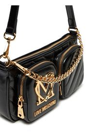 Love Moschino - LOVE MOSCHINO Torebka JC4324PP0LKM0000 Czarny. Kolor: czarny. Materiał: skórzane #3