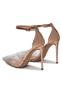 Steve Madden Szpilki Ravaged Sandal SM11002564 SM11002564-686 Różowy. Kolor: różowy. Materiał: skóra. Obcas: na szpilce