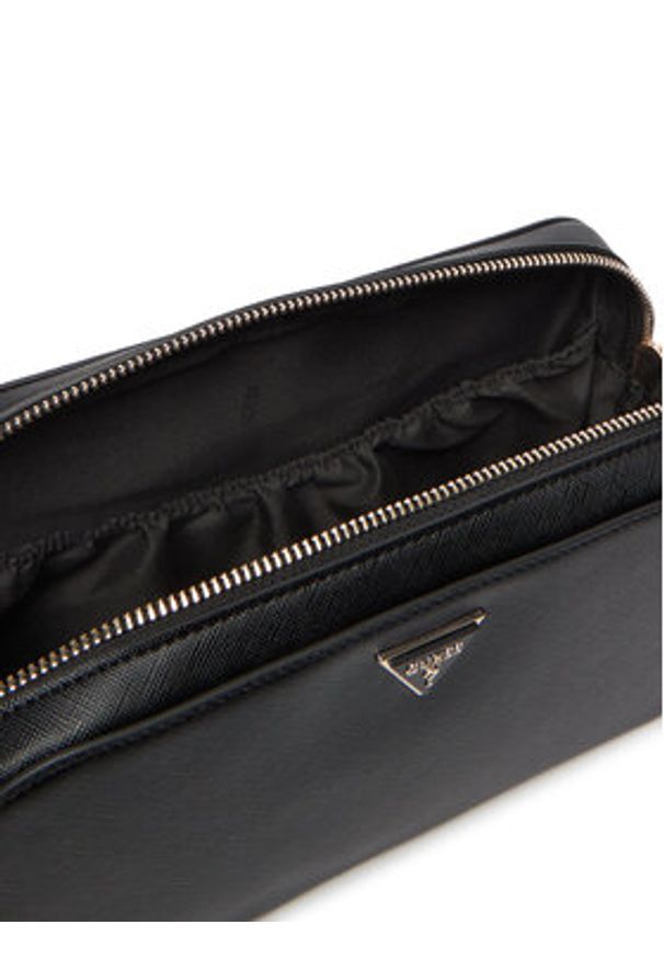 Guess Kosmetyczka PW7557 P6136 Czarny. Kolor: czarny. Materiał: skóra