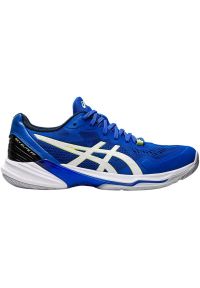 Buty Asics Sky Elite Ff 2 M 1051A064-404 niebieskie. Kolor: niebieski. Materiał: syntetyk. Sport: siatkówka, fitness