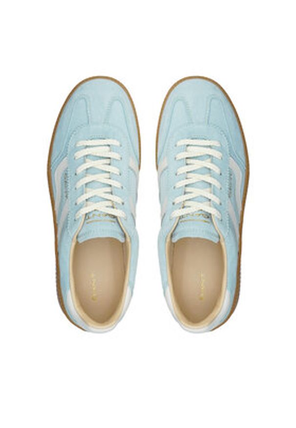 GANT - Gant Sneakersy 32533203 Błękitny. Kolor: niebieski. Materiał: zamsz, skóra
