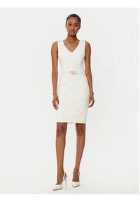 Marciano Guess Sukienka koktajlowa 5RGK10 6302A Beżowy Bodycon Fit. Kolor: beżowy. Materiał: syntetyk. Typ sukienki: bodycon. Styl: wizytowy