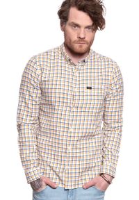 Lee - LEE SLIM BUTTON DOWN GOLDEN YELLOW L66XDCNF. Typ kołnierza: button down. Kolor: żółty