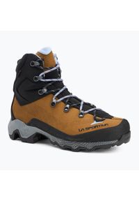 LA SPORTIVA - Buty trekkingowe damskie La Sportiva Aequilibrium Trek GTX. Kolor: brązowy. Styl: sportowy #1
