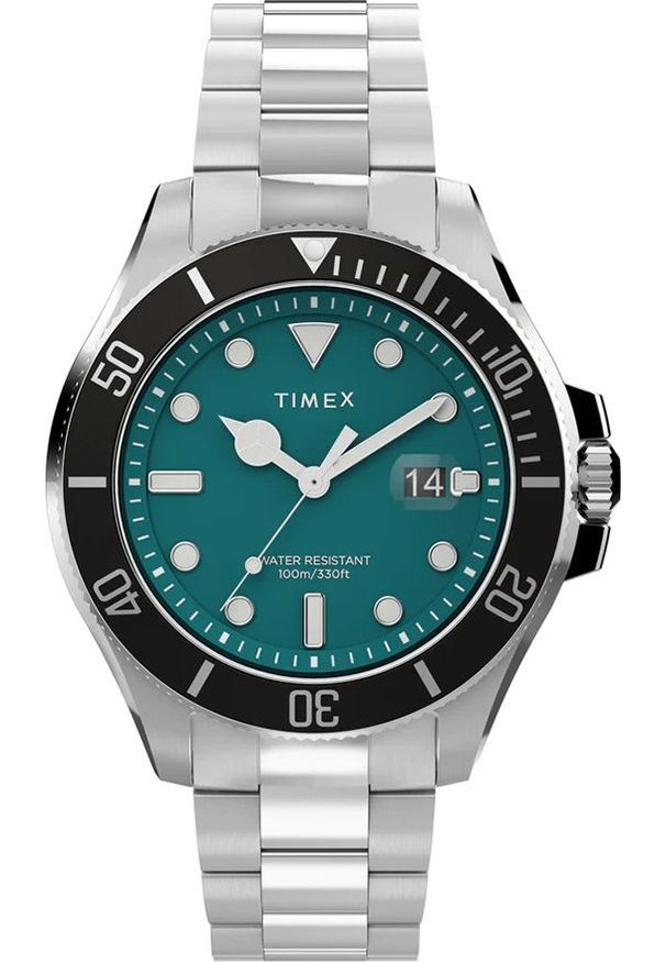 Zegarek Timex Zegarek męski Timex TW2V91900 srebrny. Kolor: srebrny