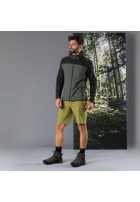 Polar z kapturem CMP. Typ kołnierza: kaptur. Kolor: zielony. Materiał: polar