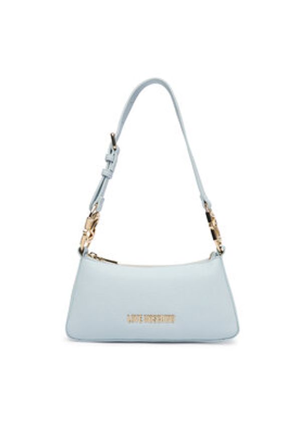 Love Moschino - LOVE MOSCHINO Torebka JC4007PP1OLB0701 Błękitny. Kolor: niebieski. Materiał: skórzane