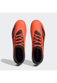 Buty do piłki nożnej męskie Adidas Predator Accuracy.3 TF. Kolor: pomarańczowy, wielokolorowy, czarny. Materiał: materiał