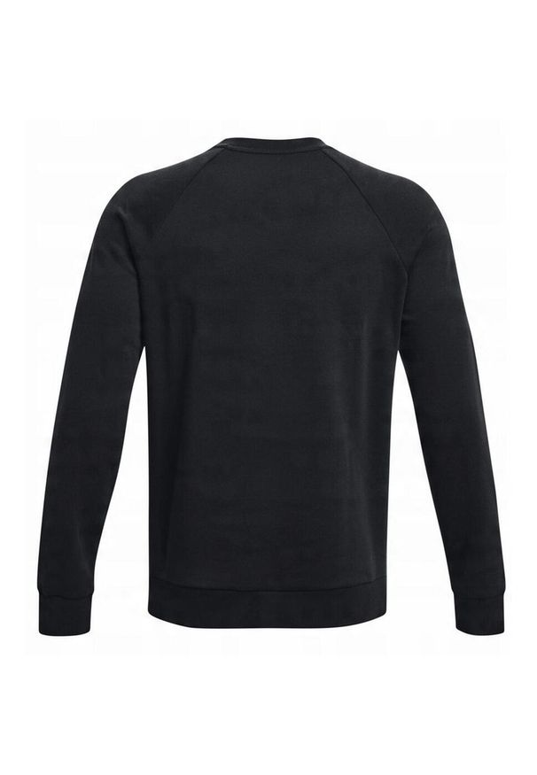 Under Armour - Bluza Męska Polar Dekolt W Szpic. Kolor: czarny. Materiał: polar