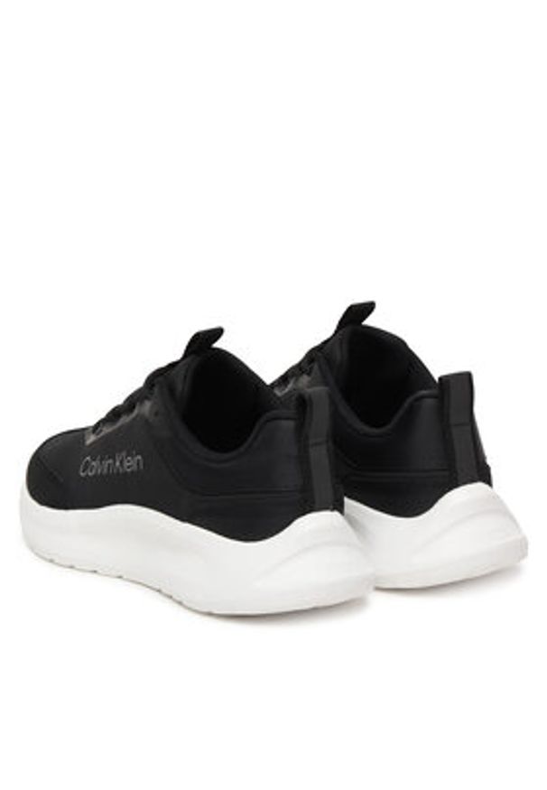 Calvin Klein Sneakersy Light Eva Runner Nyl-Sue HW0HW03149 Czarny. Kolor: czarny. Materiał: materiał
