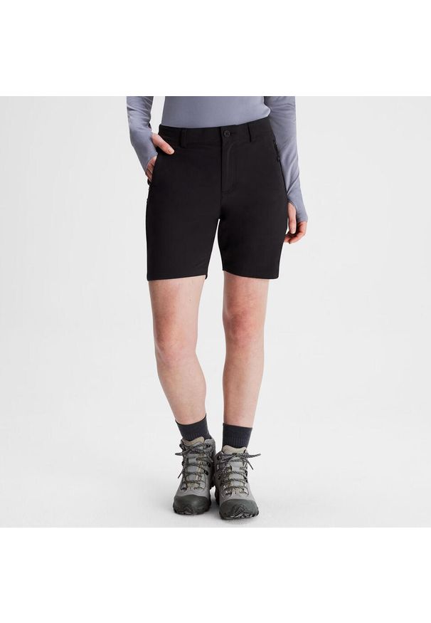 KATHMANDU - Szorty damskie Kathmandu Flinders 7. Kolor: czarny. Sport: turystyka piesza