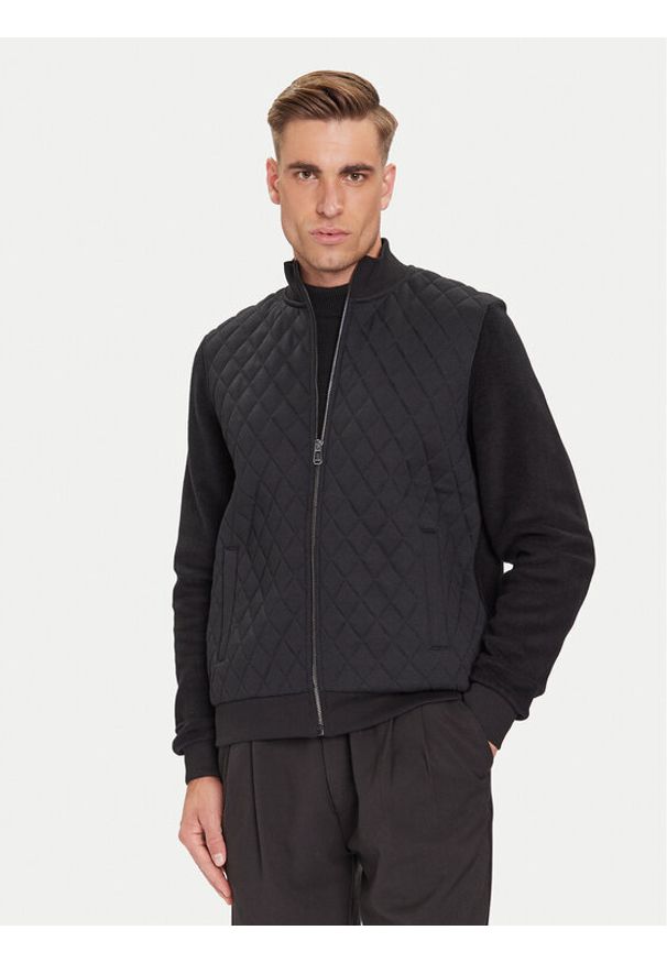 JOOP! Bluza 17 JJ-42Tyrone 30047451 Czarny Regular Fit. Kolor: czarny. Materiał: bawełna