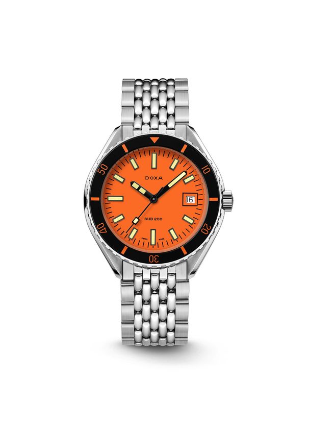 Zegarek Męski DOXA Professional SUB 200 799.10.351.10. Materiał: kauczuk