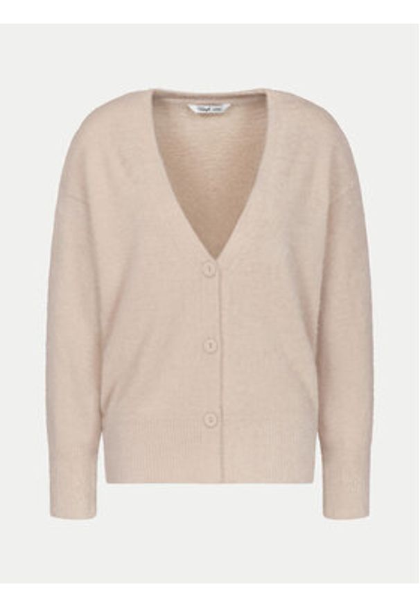 Triumph Kardigan Smart Thermal 10221469 Beżowy Regular Fit. Kolor: beżowy. Materiał: syntetyk